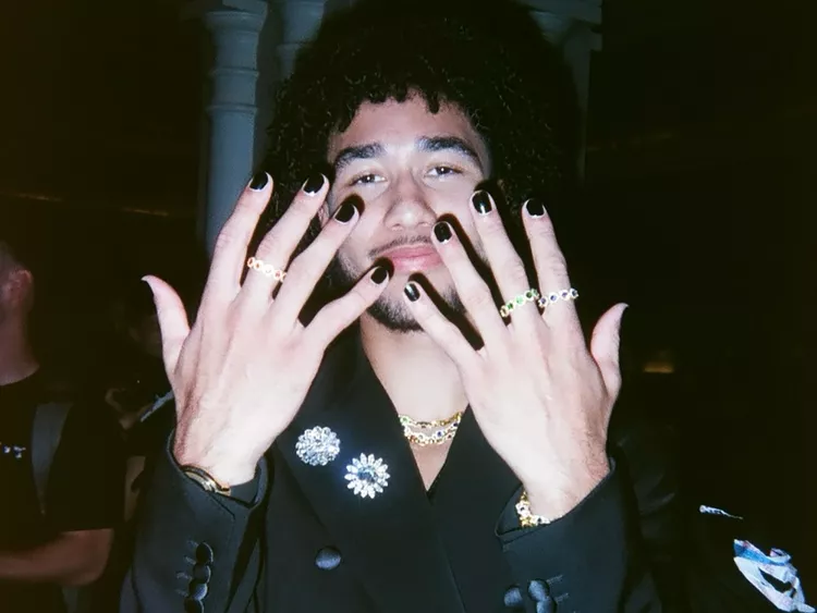 14 Famous Men Who Embrace Nail Art, From Bad Bunny to Caleb Williams